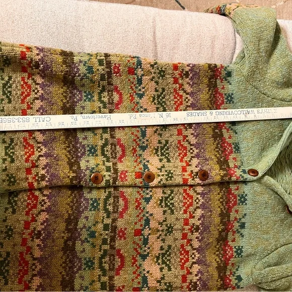 Sundance Multicolor Knit Teddy Jacket - Picture 5 of 5